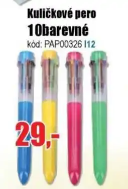 EVA Kuličkové pero 10barevné nabídka