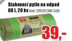 EVA Stahovací pytle na odpad nabídka