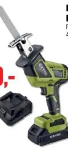 EVA AKU pila ocaska Extol 20V Li-Ion, 2000mAh nabídka