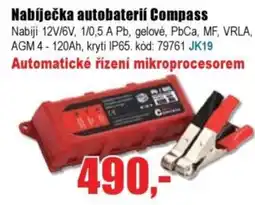 EVA Nabíječka autobaterií Compass nabídka