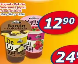ESO MARKET Krajanka DeLuxe smetanový jogurt různé příchutě nabídka