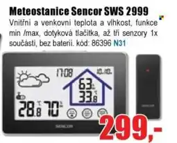EVA Meteostanice Sencor SWS 2999 nabídka