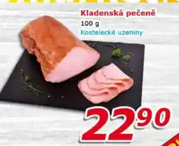 ESO MARKET Kladenská pečeně Kostelecké uzeniny nabídka