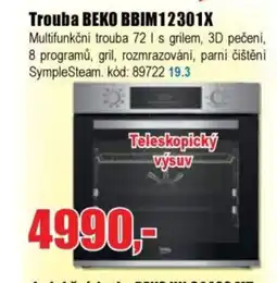 EVA Trouba BEKO BBIM12301X nabídka