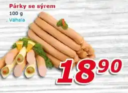 ESO MARKET Párky se sýrem Váhala nabídka