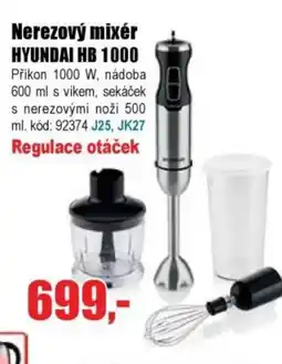 EVA Nerezový mixér HYUNDAI HB 1000 nabídka