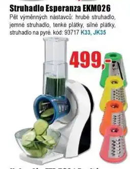 EVA Struhadlo Esperanza EKM026 nabídka