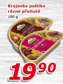 ESO MARKET Krajanka paštika různé příchutě nabídka