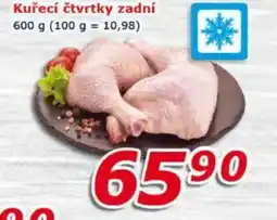 ESO MARKET Kuřecí čtvrtky zadní nabídka