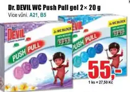EVA Dr. DEVIL WC Push Pull gel nabídka