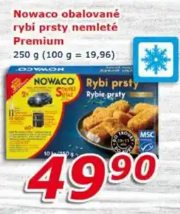 ESO MARKET Nowaco obalované rybí prsty nemleté Premium nabídka