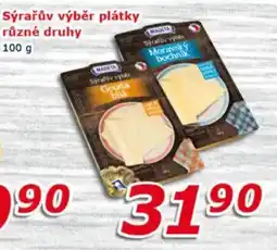 ESO MARKET Sýrařův výběr plátky různé druhy nabídka