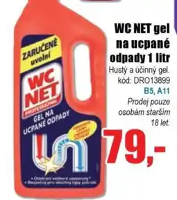 EVA WC NET gel na ucpané odpady nabídka