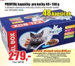 EVA PREVITAL kapsičky pro kočky nabídka