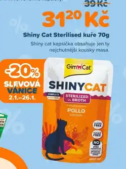 Pet Center Shiny Cat Sterilised kuře nabídka