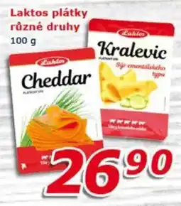 ESO MARKET Laktos plátky různé druhy nabídka