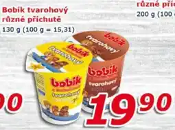 ESO MARKET Bobík tvarohový různé příchutě nabídka
