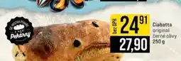 Jip Ciabatta original černé olivy nabídka