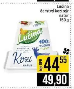 Jip Lučina čerstvý kozí sýr 100% natur nabídka