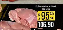 Jip Kuřecí stehenní řízek cca 3 kg 1kg nabídka