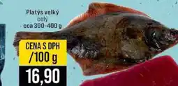 Jip Platys velký cely cca 300-400 g 100g nabídka