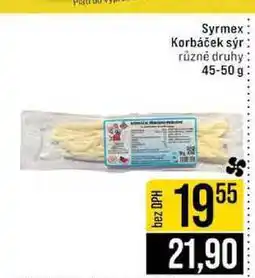 Jip Syrmex Korbáček sýr různé druhy nabídka