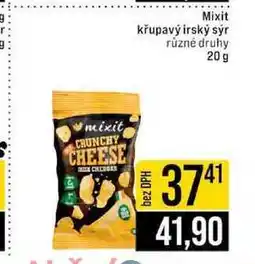 Jip Mixit křupavý irský sýr různé druhy nabídka