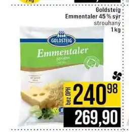 Jip Goldsteig Emmentaler 45% sýr strouhaný nabídka