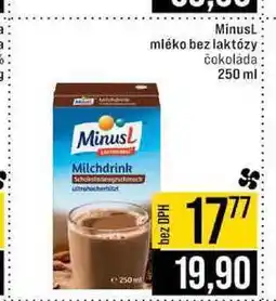 Jip MinusL mléko bez laktózy čokoláda nabídka