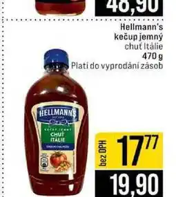 Jip Hellmann's kečup jemný chuť Itálie nabídka