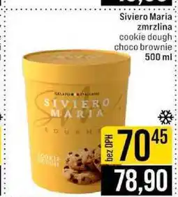 Jip Siviero Maria zmrzlina cookie dough choco brownie nabídka