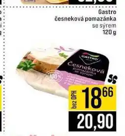 Jip Gastro česneková pomazánka se sýrem nabídka