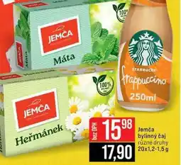 Jip Jemča bylinný čaj různé druhy 20x1 nabídka