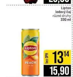 Jip Lipton ledový čaj různé druhy nabídka