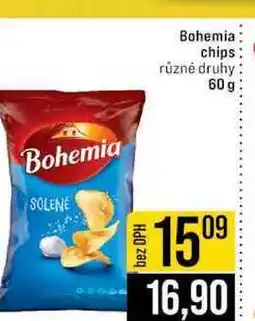 Jip Bohemia chips různé druhy nabídka