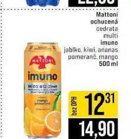 Jip Mattoni ochucená cedrata multi imuno jablko, kiwi, ananas pomeranč, mango nabídka