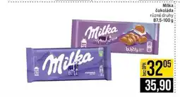 Jip Milka čokoláda různé druhy nabídka