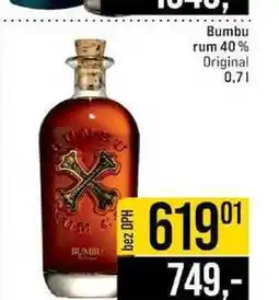 Jip Bumbu rum 40% Original nabídka