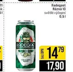 Jip Radegast Rázná 10 světlé výčepní nabídka
