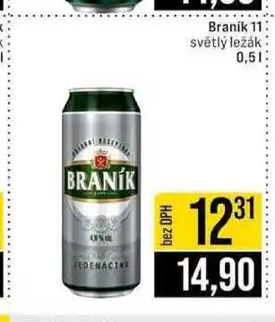 Jip Braník 11 světlý ležák nabídka