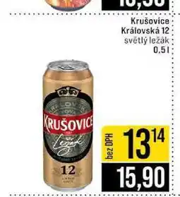Jip Krušovice Královská 12 světlý ležák nabídka