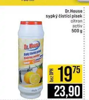 Jip Dr.House sypký čistící písek citron activ nabídka