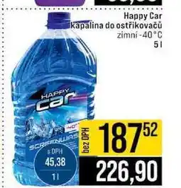 Jip Happy Car kapalina do ostřikovačů zimní -40°C nabídka