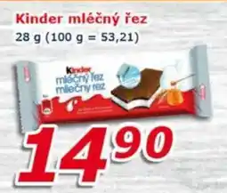 ESO MARKET Kinder mléčný řez nabídka