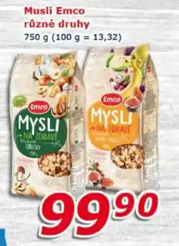 ESO MARKET Musli Emco různé druhy nabídka