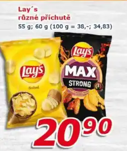 ESO MARKET Lay's různé příchutě nabídka