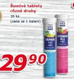 ESO MARKET Šumivé tablety různé druhy nabídka