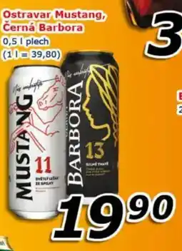 ESO MARKET Ostravar Mustang, Černá Barbora nabídka