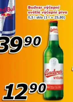 ESO MARKET Budvar výčepní světlé výčepní pivo nabídka