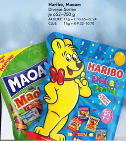 TRAVEL FREE Haribo, Maoam nabídka